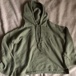 Calvin Klein Cropped Hoodie